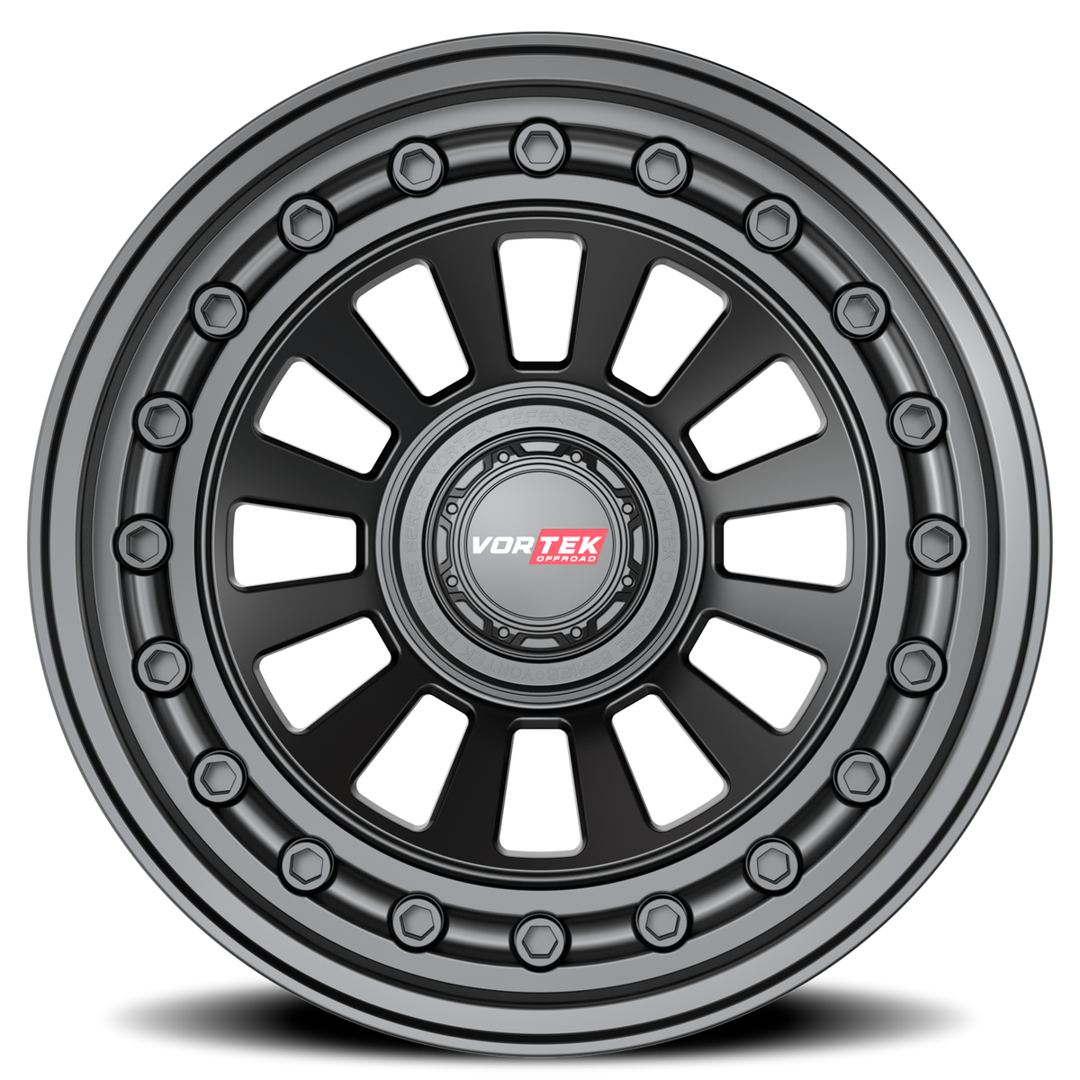 VORTEK VRD-702 18X9 12 6X135/6X139.7 MATTE BLACK