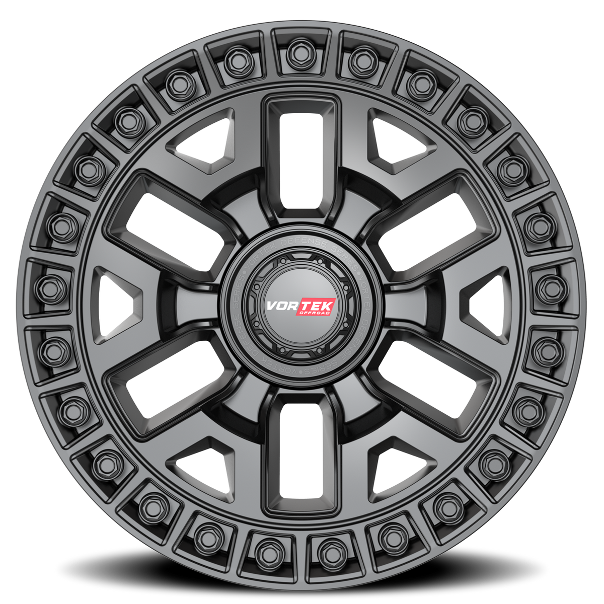 VORTEK VRD-704 20X9.5 0 6X135/6X139.7 MATTE BLACK