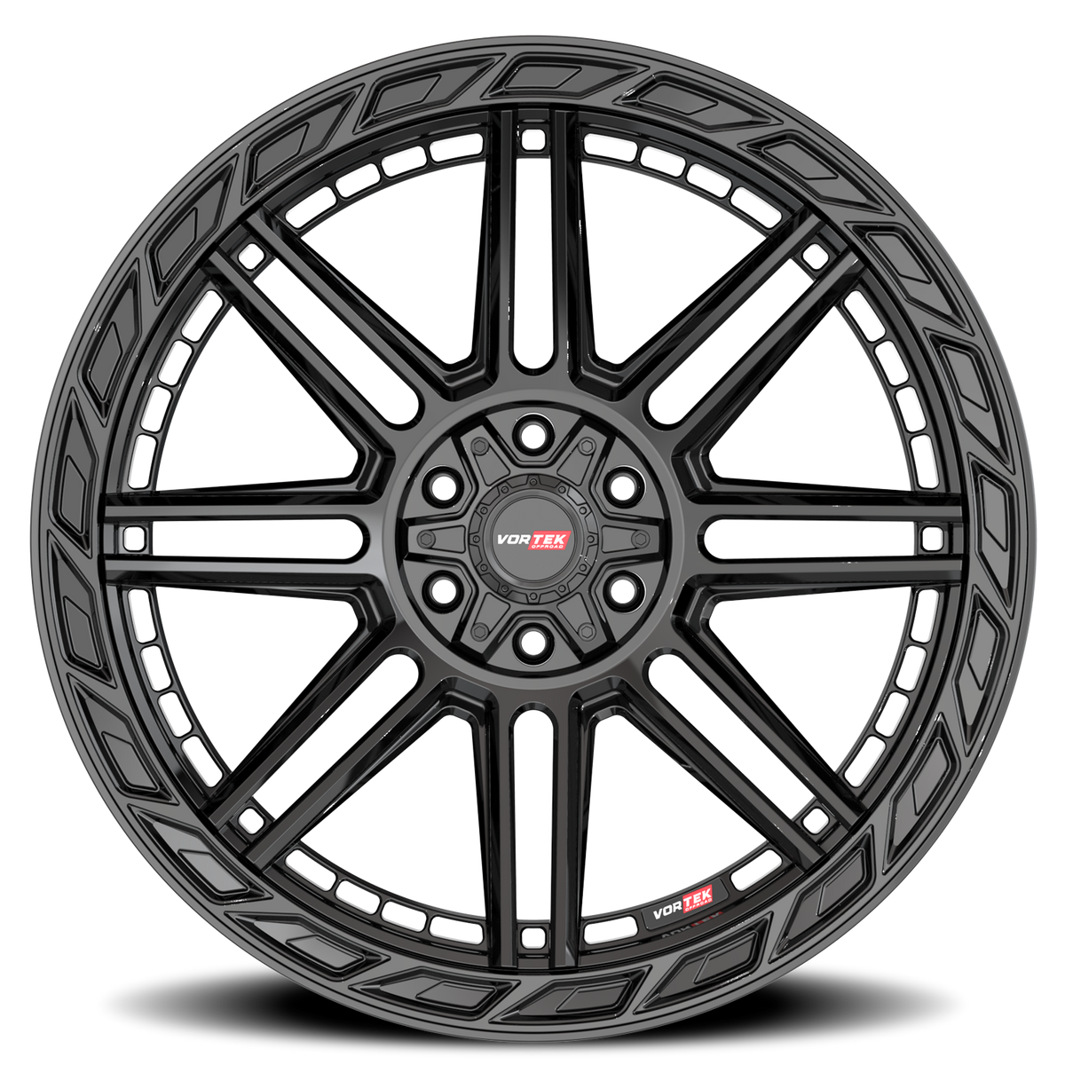 VORTEK VRP-501 20X9 0 6X135/6X139.7 GLOSS BLACK