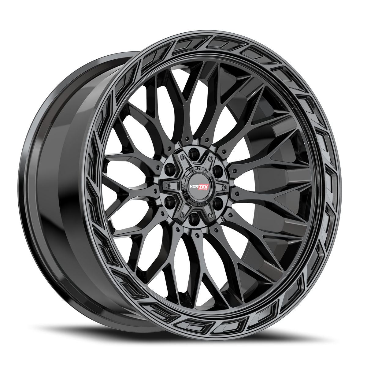 VORTEK VRP-503 24X11 -24 5X127/5X139.7 GLOSS BLACK