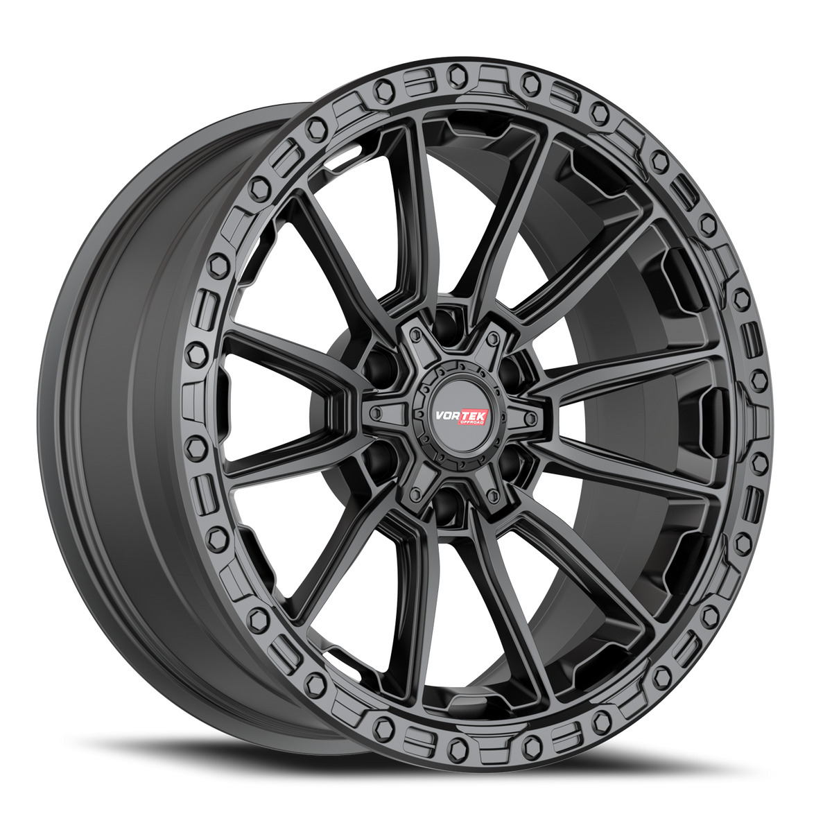 VORTEK VRT-601 22X10 -24 6X135/6X139.7 MATTE BLACK