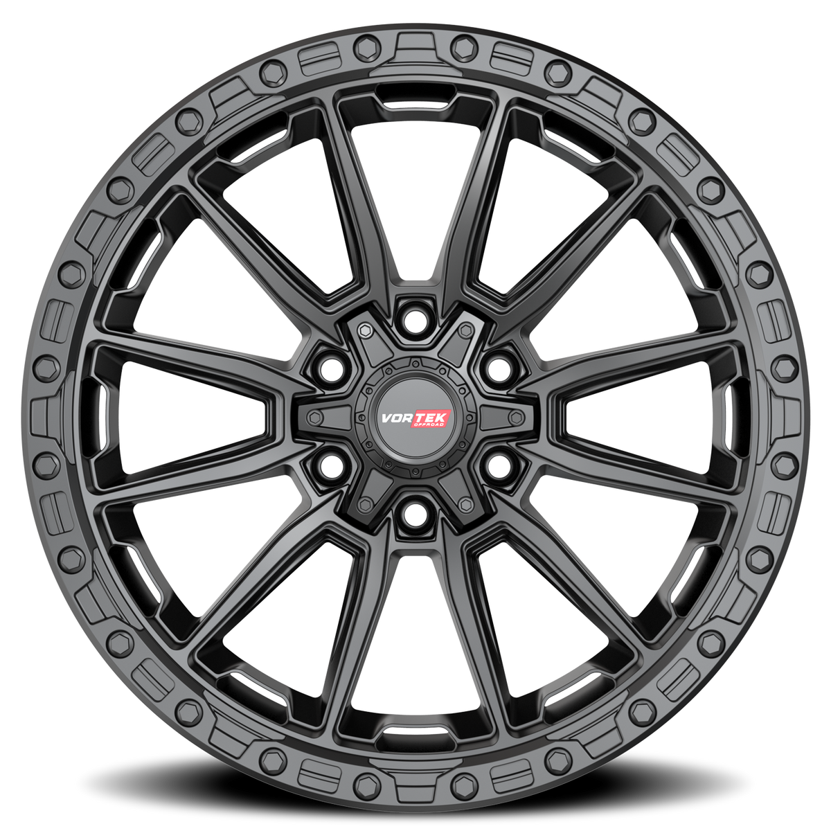 VORTEK VRT-601 22X10 -24 6X135/6X139.7 MATTE BLACK