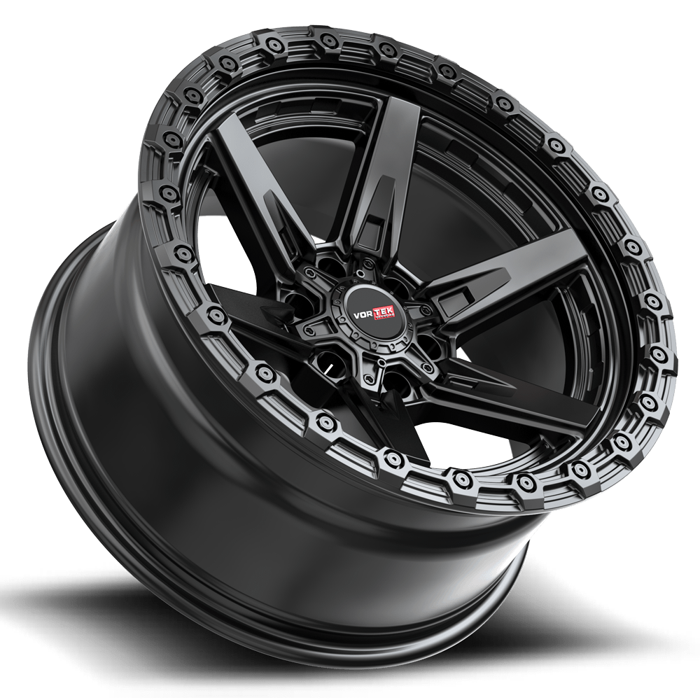 Vortek VRT-602-R 17x9 12 6x135/6x139.7 Satin Black 6021795712SB-R