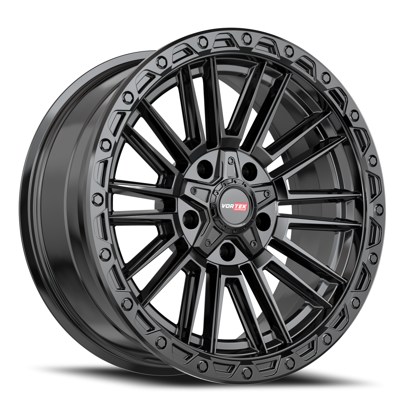 VORTEK VRT-604 17X9 -12 5X127/5X139.7 SATIN BLACK