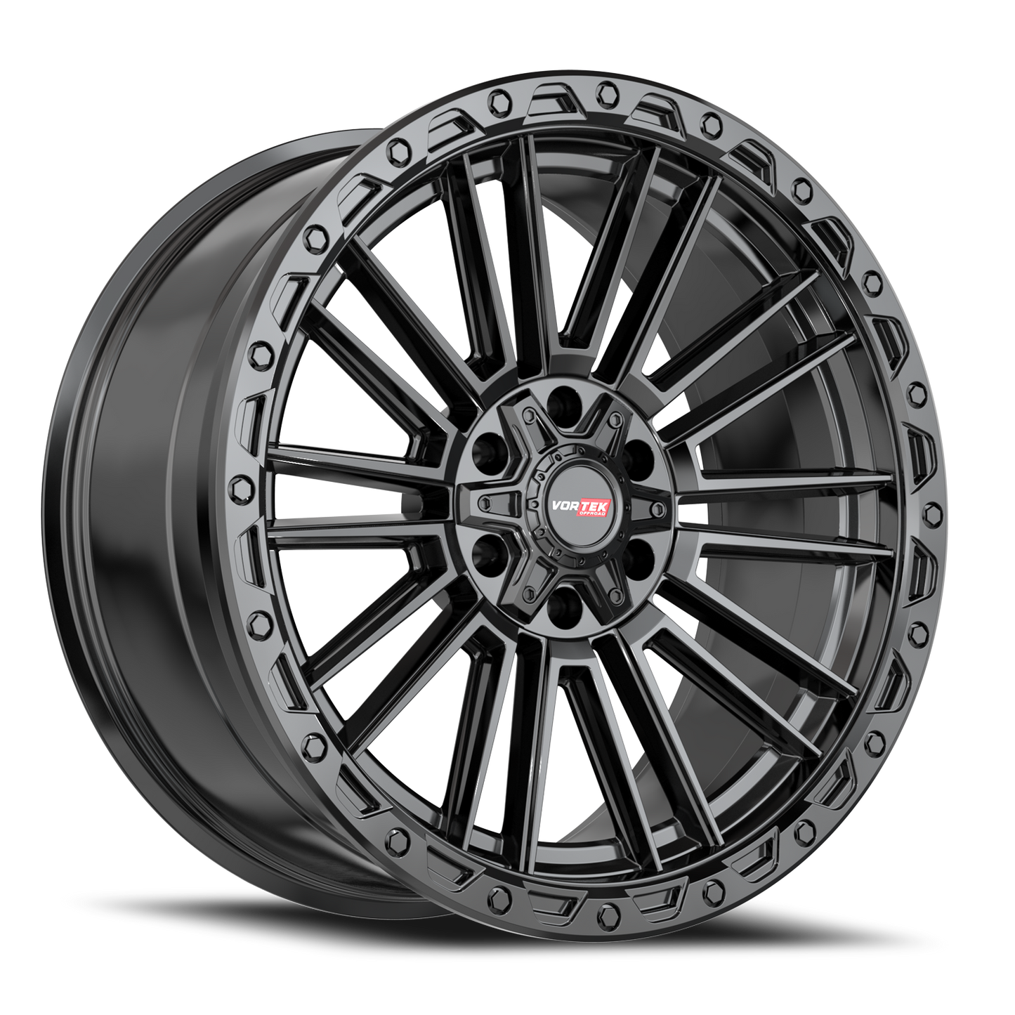 VORTEK VRT-604 20X9.5 12 6X135/6X139.7 SATIN BLACK