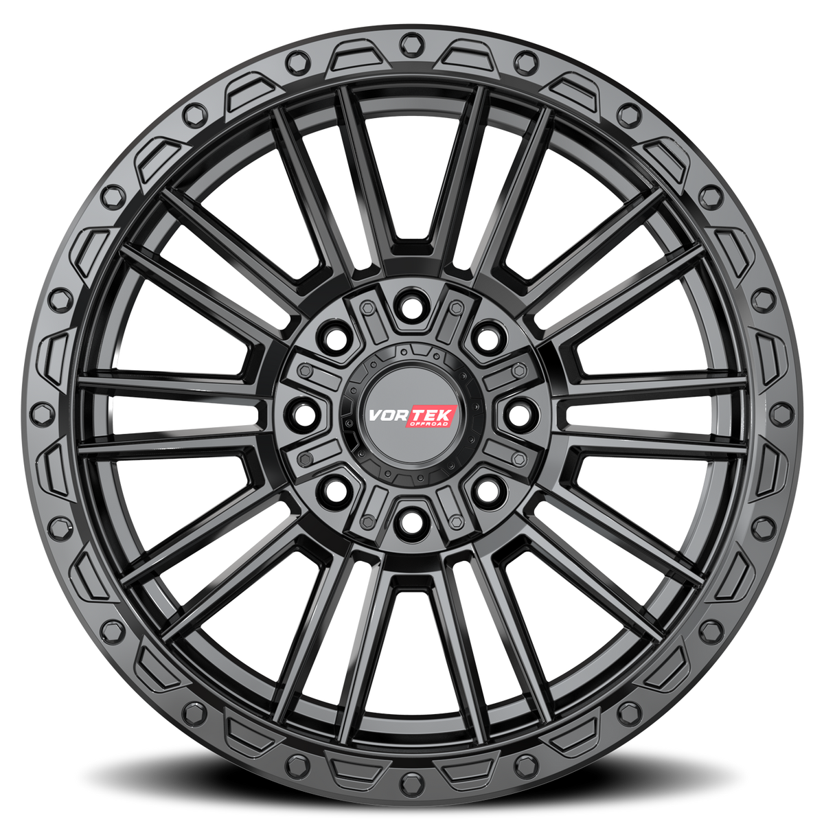 VORTEK VRT-604 20X9.5 -18 8X165.1/8X170 SATIN BLACK