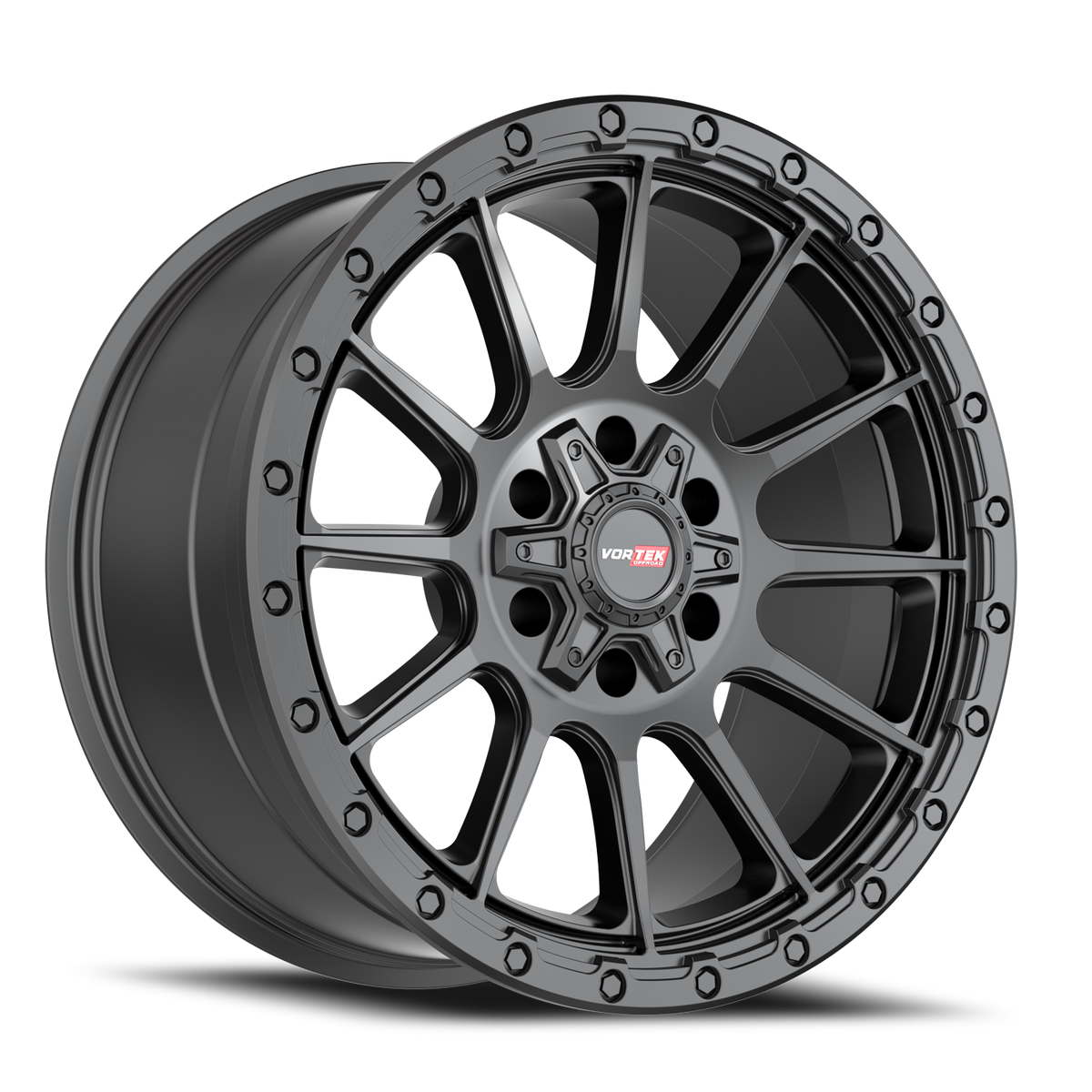VORTEK VRT-606 17X9 -12 6X135/6X139.7 MATTE BLACK