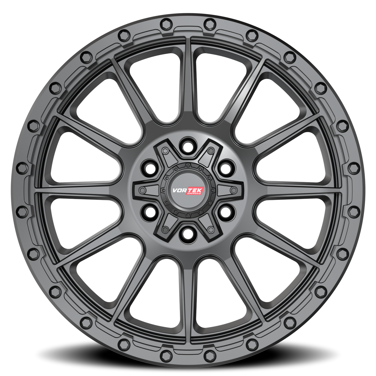 VORTEK VRT-606 17X9 -12 6X135/6X139.7 MATTE BLACK