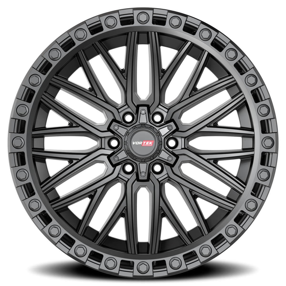 VORTEK VRT-608 22X12 -44 6X135/6X139.7 MATTE BLACK