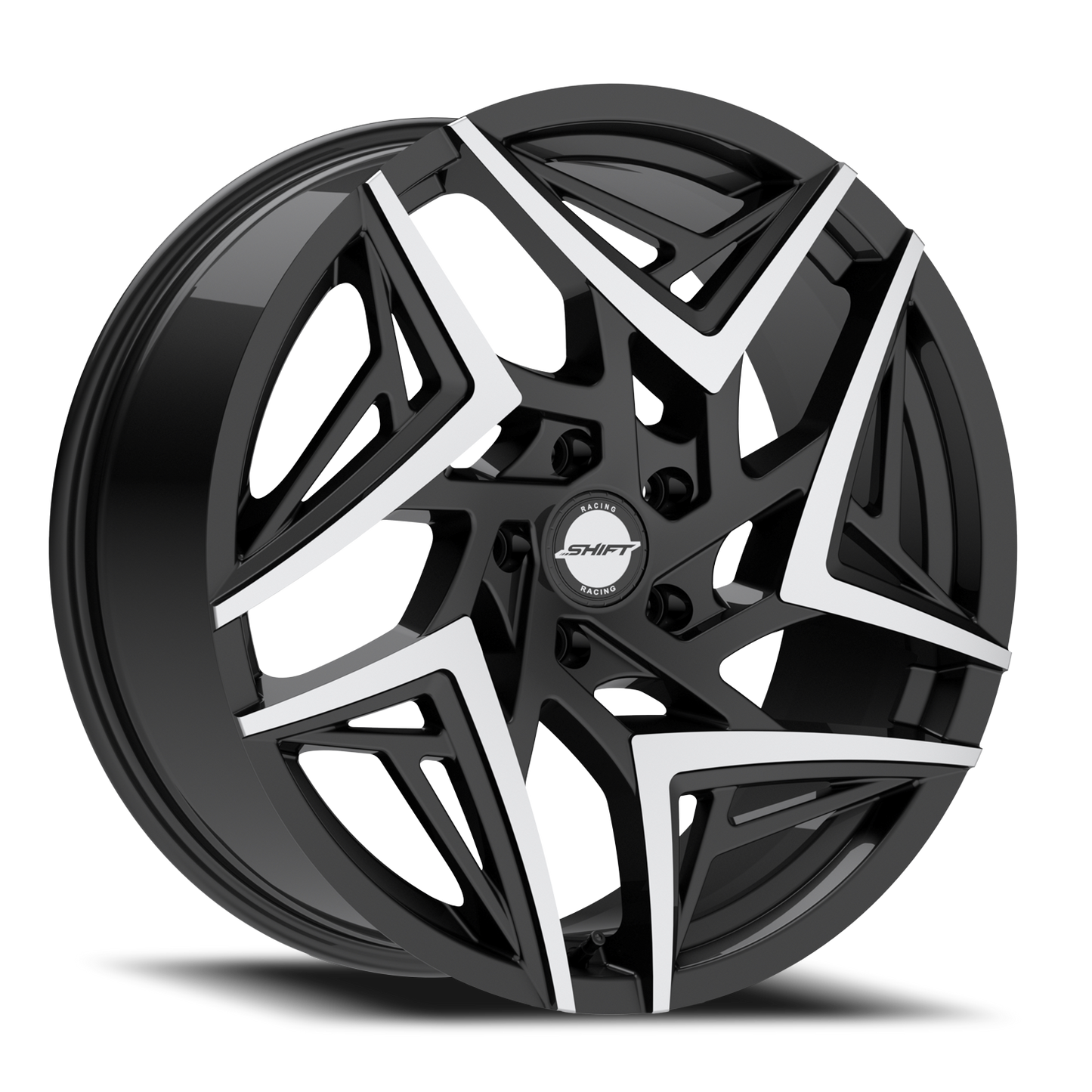 SHIFT H36 VALVE 20X8.5 35MM 5X120 GLOSS BLACK MACHINED TIPS | H3608552035GBMT