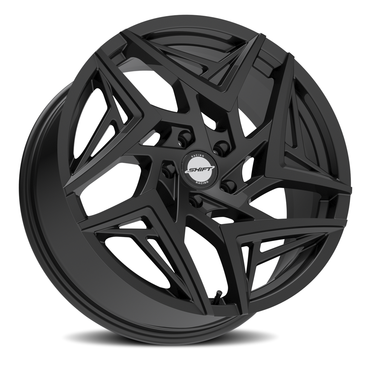 SHIFT H36 VALVE 18X8.5 35MM 5X114.3 ALL GLOSS BLACK | H3688551435GB