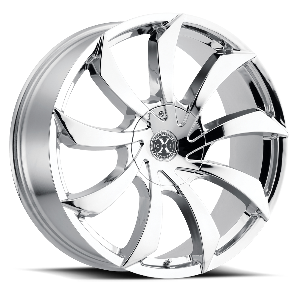 XCESS X01 X01 22X9 35MM 5X114.3/5X120 CHROME | X01250135