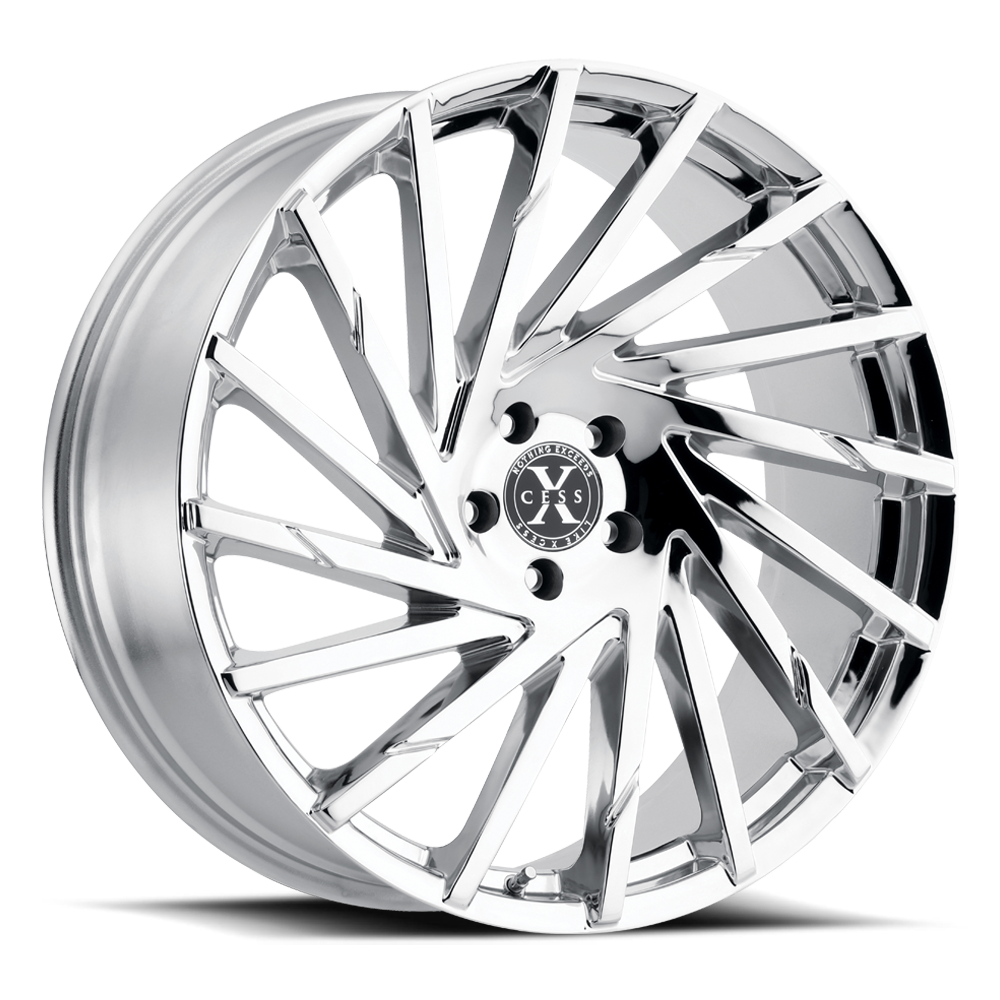 XCESS X02 X02 24X9.5 15MM 5X115 CHROME | X02451515