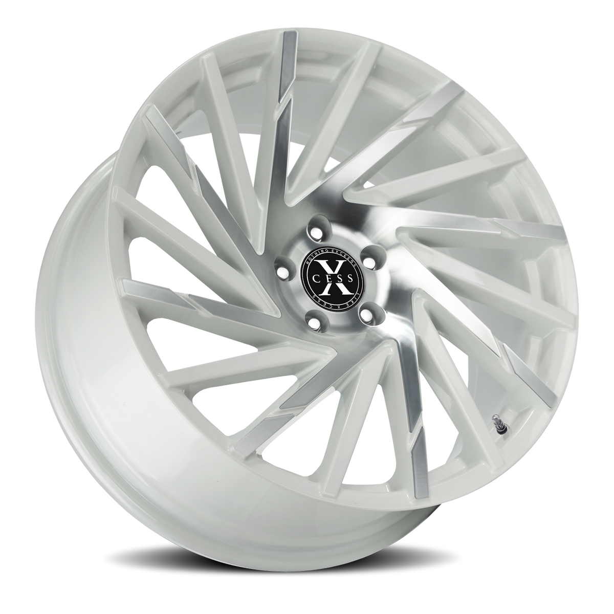 XCESS X02 X02 20X8.5 35MM 5X114.3 WHITE MACHINED | X02051435WM
