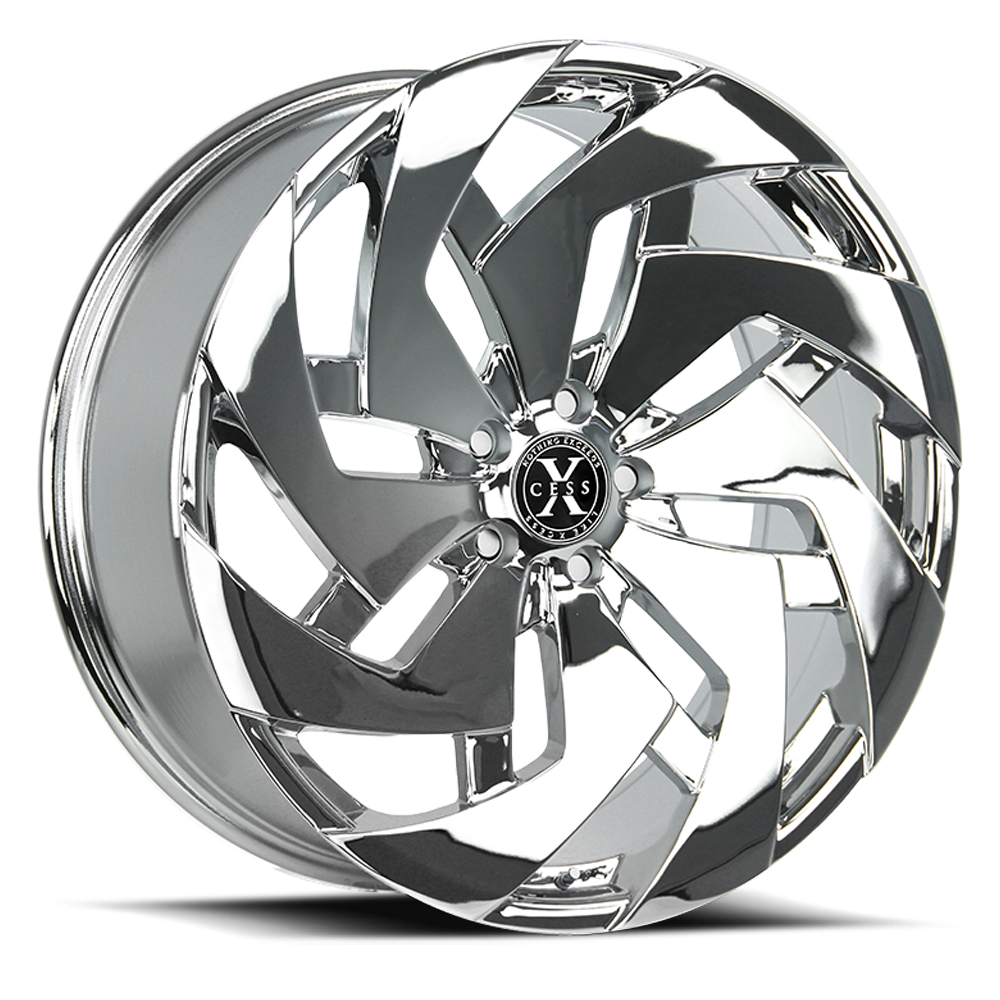 XCESS X04 X04 22X9 25MM 5X120 CHROME | X04252025