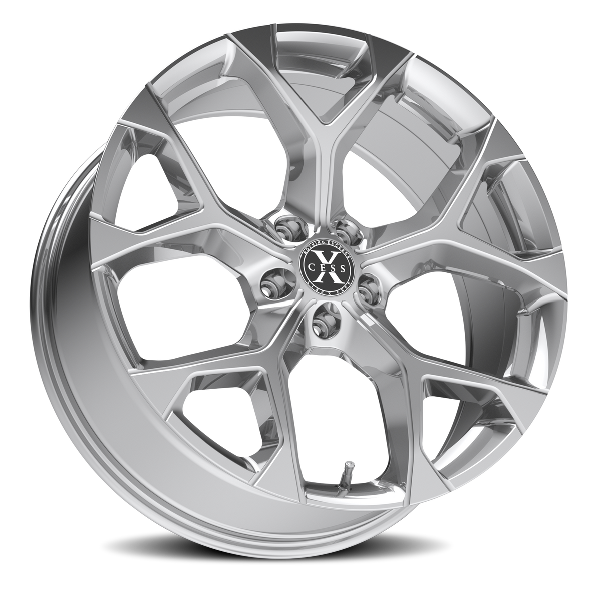 XCESS X05 5 FLAKE 24X9 15MM 5X115 CHROME | X0549051515C