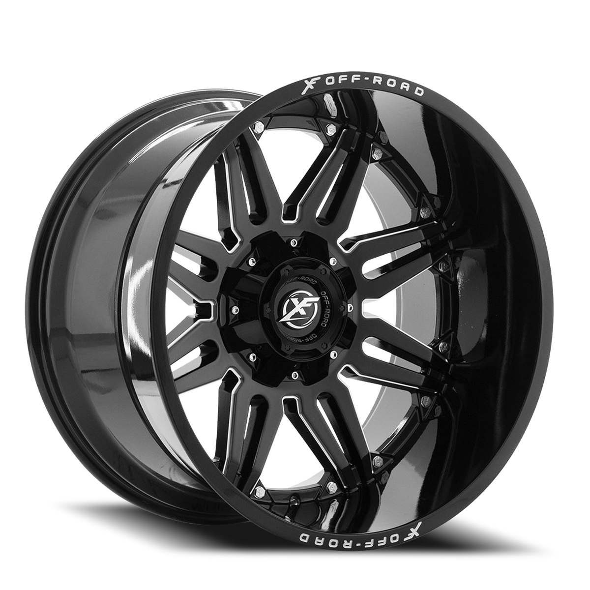 XF OFF-ROAD XF-204 24X14 -76 5X150/5X139.7 MATTE BLACK