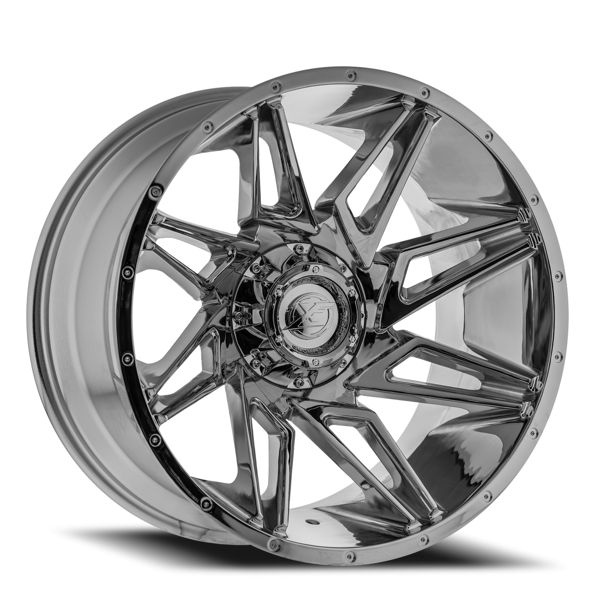 XF OFF-ROAD XF-218 20X10 -12 5X139.7/5X150 CHROME