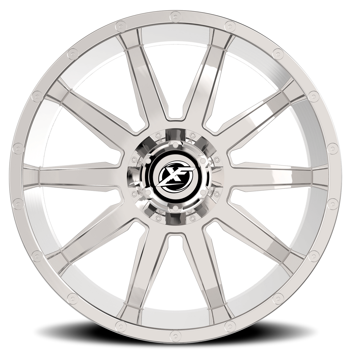 XF OFF-ROAD XF-219 22X12 -44 5X139.7/5X150 CHROME