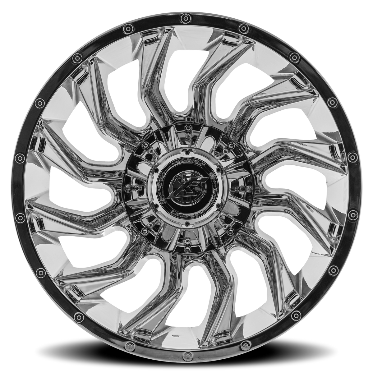 XF OFF-ROAD XF-224 26X14 -76 5X127/5X139.7 CHROME