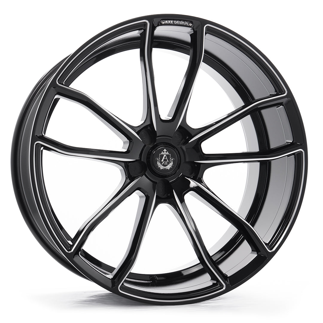 AXE EX33 22x9 35 5x108 GLOSS BLACK