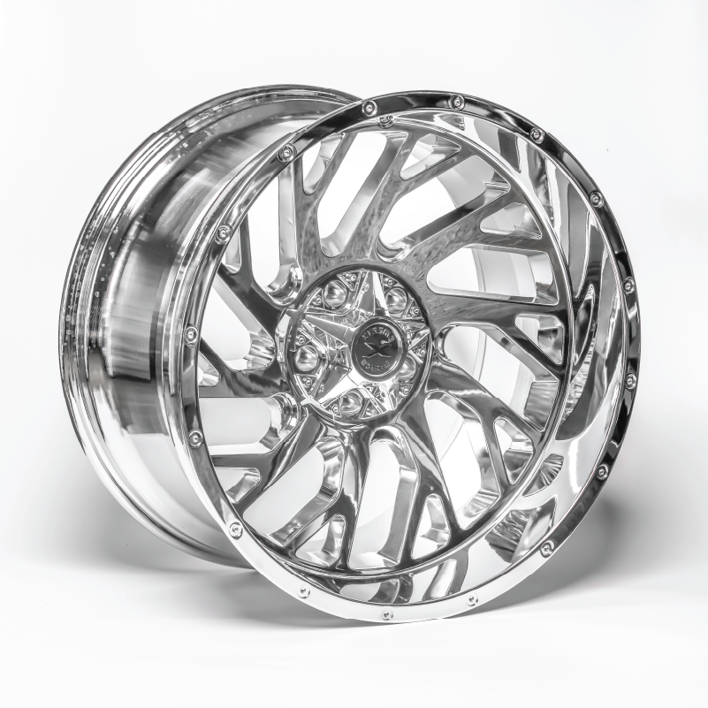 Xtreme Force XF-8 Concave 20x10 -25 5x127/5x139.7 Chrome (left)
