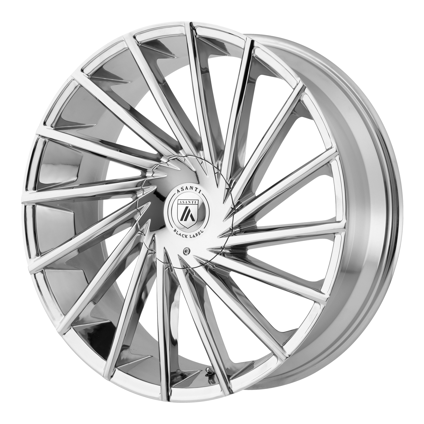 Asanti Black ABL-18 MATAR - 20x8.5 15mm 5x127 CHROME Wheel | ABL18-20855015CH