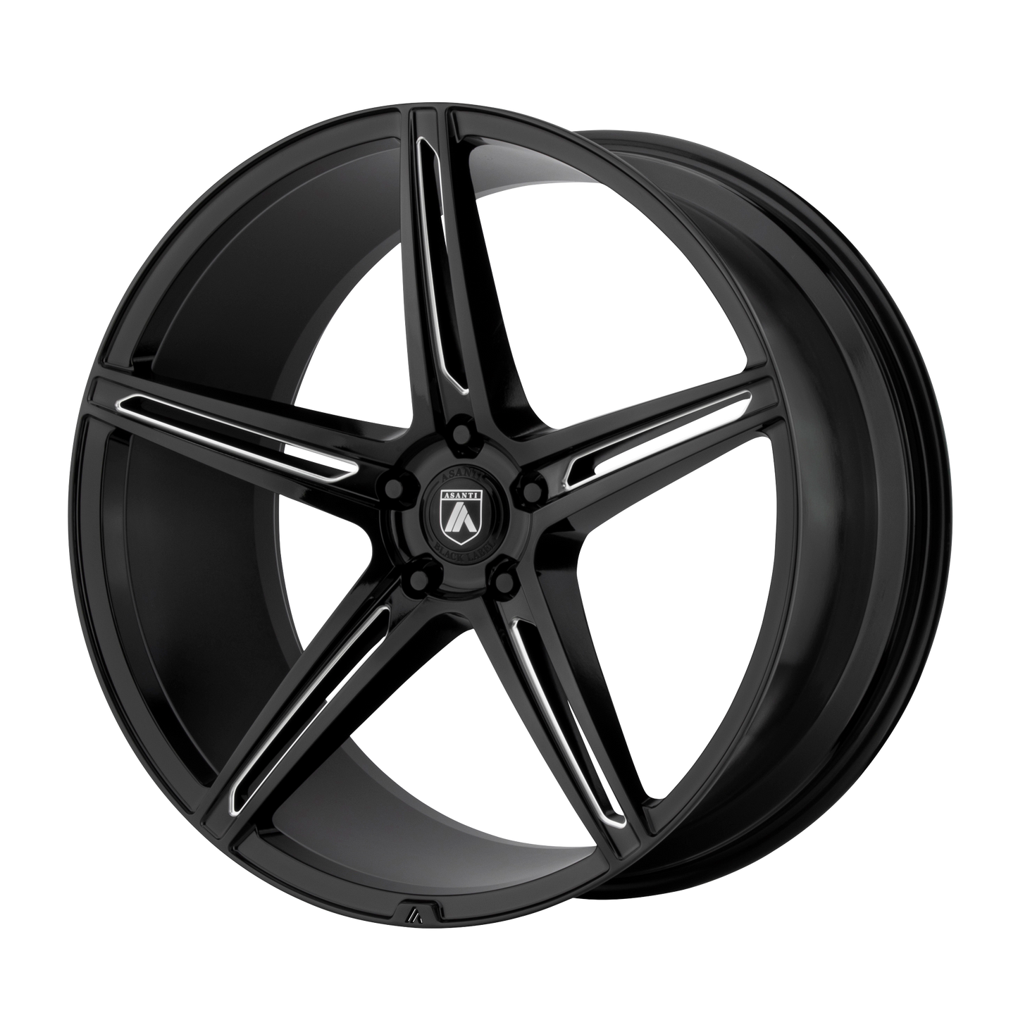 ASANTI BLACK ABL-22 ALPHA 5 20x9 15 5x115 GLOSS BLACK MILLED