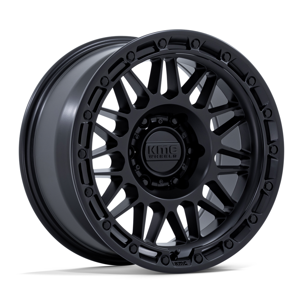 KMC KM555 ATTACK 17X8.5 0 6X135 MATTE BLACK