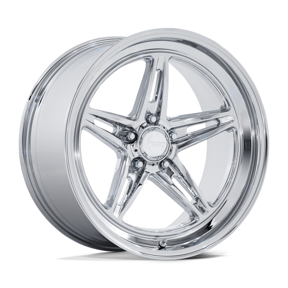 鰻10 AMERICAN RACING VINTAGE VN514 GROOVE 20X10 -20 5X127 CHROME