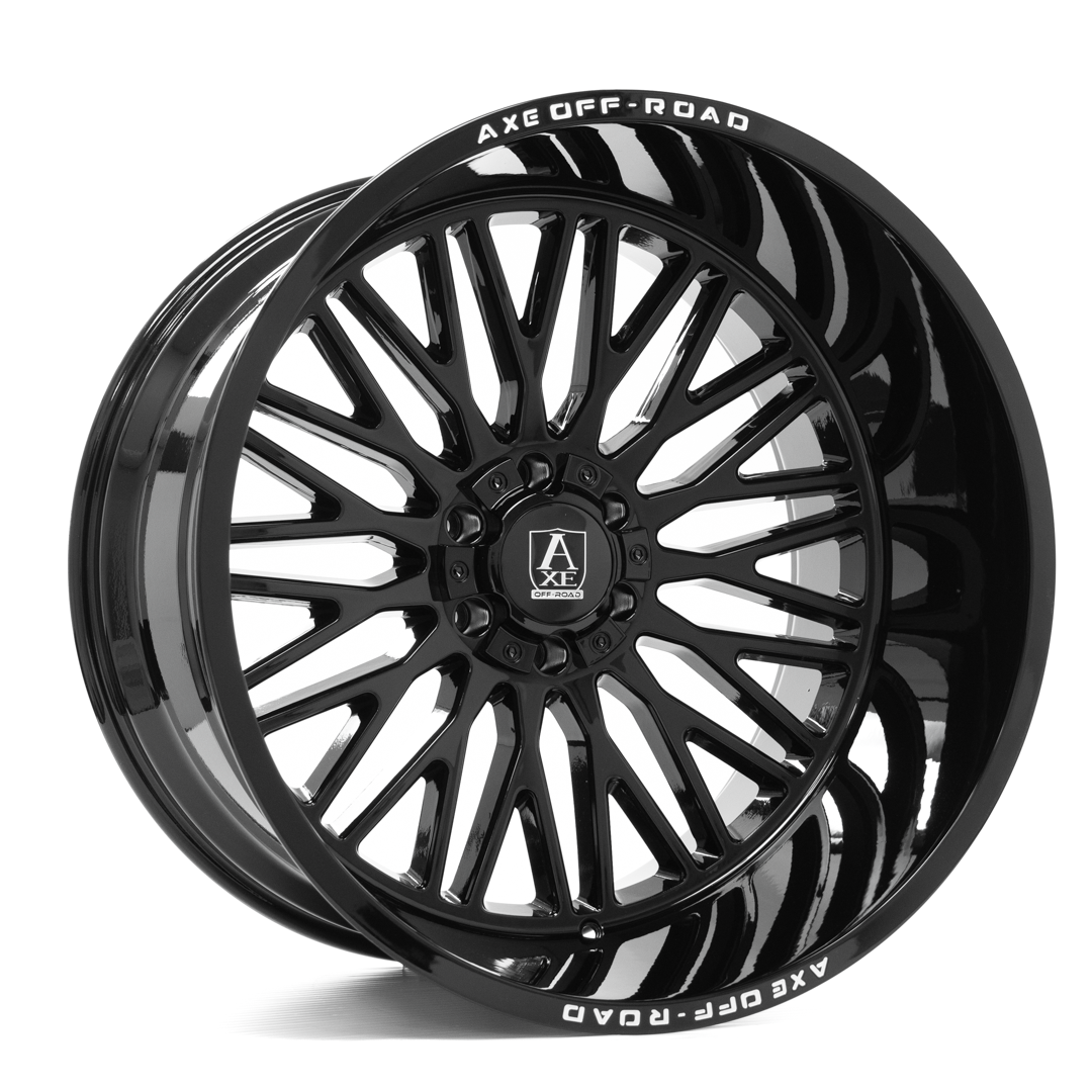 AXE KRATOS 24x14 -76 5x127/5x139.7 GLOSS BLACK