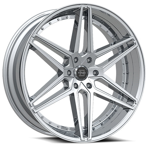 Blade Luxury RT-451 Bendetta 22x9.5 25 6x139.7 Chrome BRT-451-6S-229561397+25C