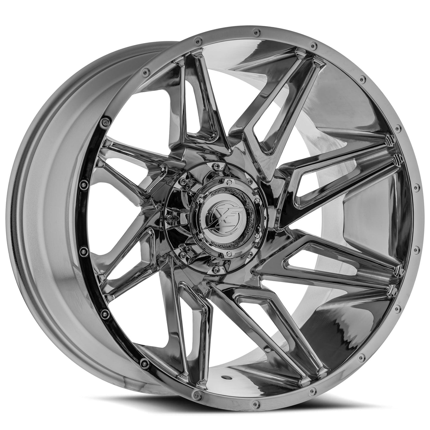 XF OFF-ROAD XF-218 20X10 -12 5X139.7/5X150 CHROME