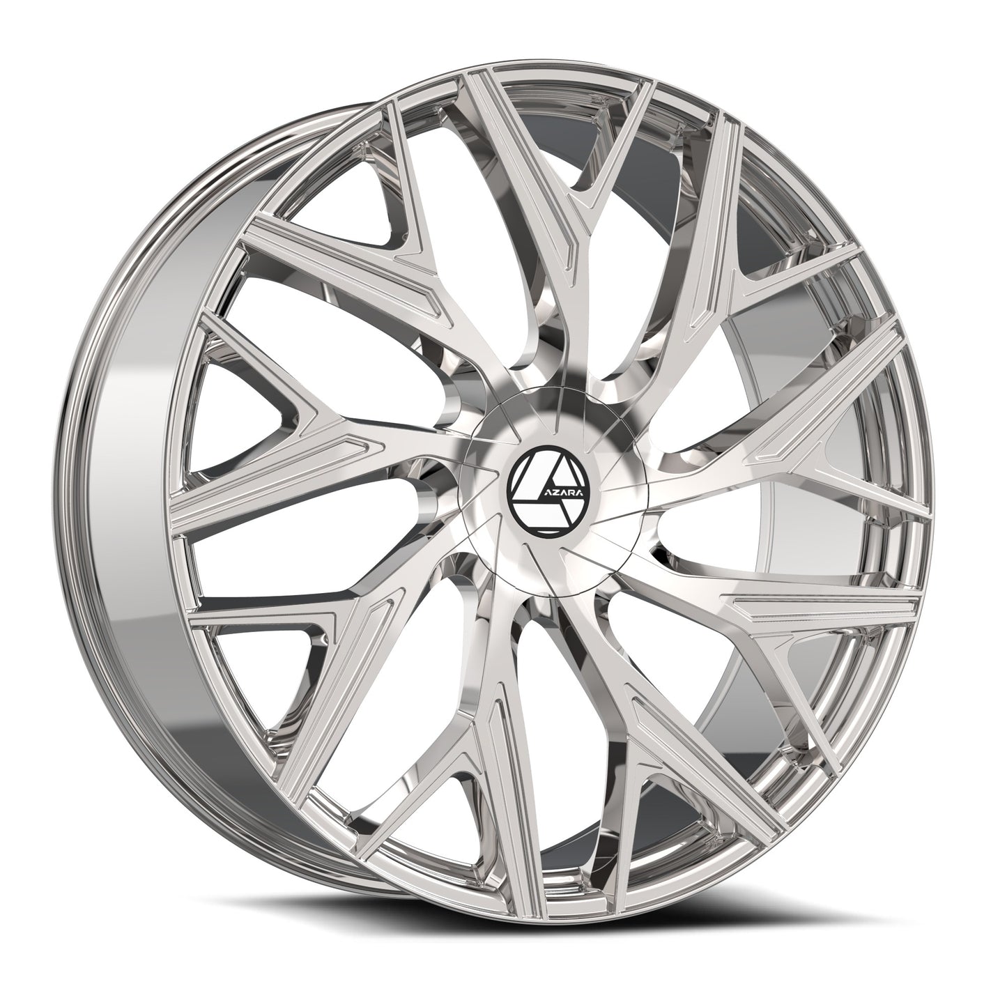 Azara AZA-527 22x9.5 15 5x115/5x120 Nano Chrome AZA-52722953915NC