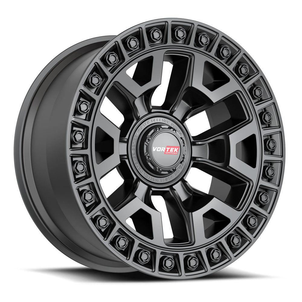 VORTEK VRD-704 17X9 -12 6X135/6X139.7 MATTE BLACK