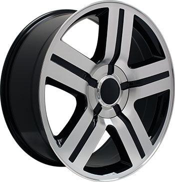 O.E. REVOLUTION C-03 24X10 31 BLANK 5X/6X GLOSS BLACK & MACHINED