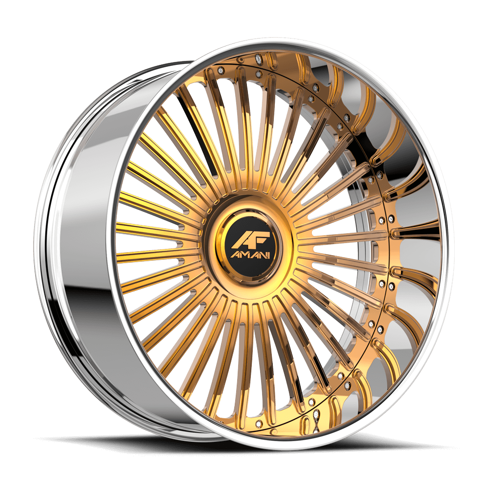 Amani R.E.A.L. 30x9 15 Blank 6x 14K GOLD PLATED REA3094BL74R15GCX-A