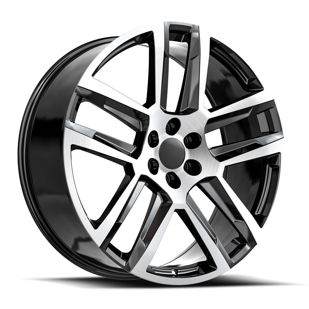 O.E. REVOLUTION C-32 26X10 31 6X139.7 GLOSS BLACK & MACHINED