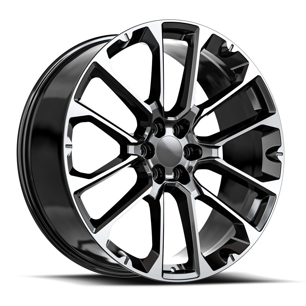 O.E. REVOLUTION G-40 26X10 31 6X139.7 GLOSS BLACK & MACHINED