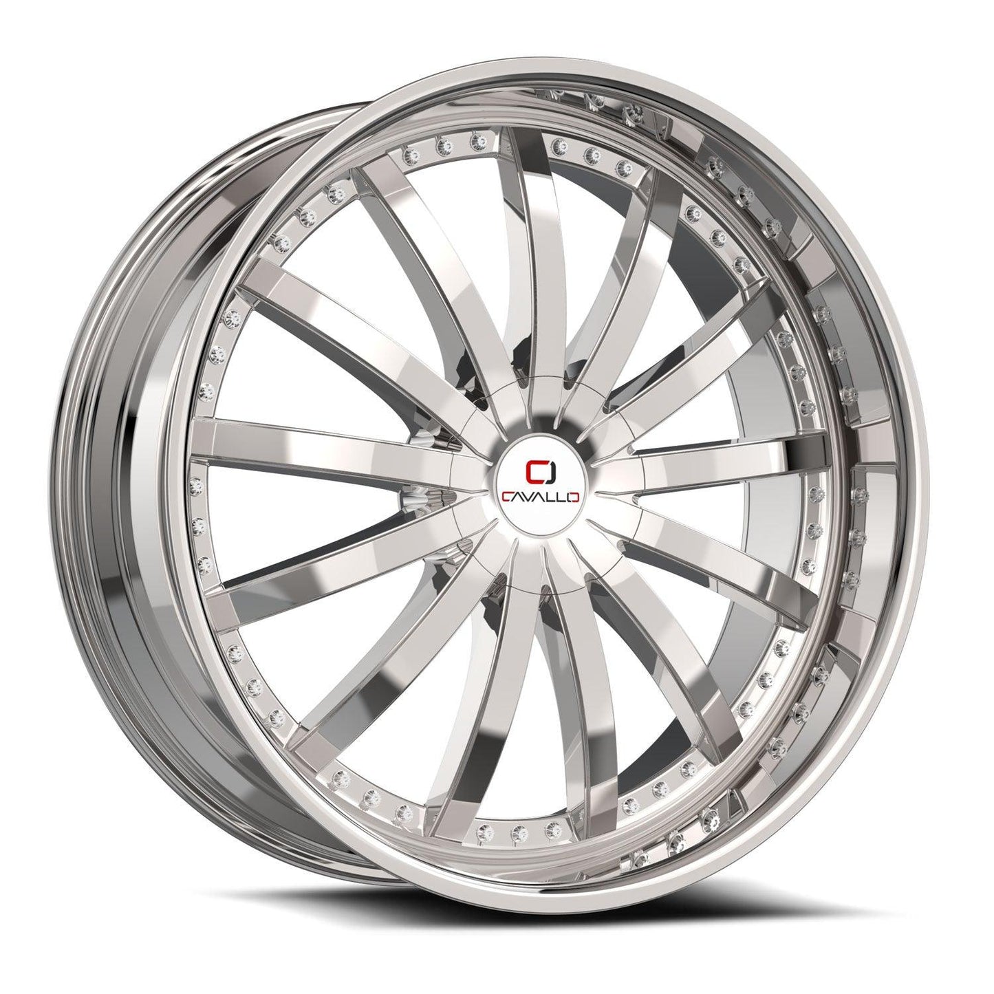 CAVALLO CLV-53 24X9 25 6X135/6X139.7 CHROME