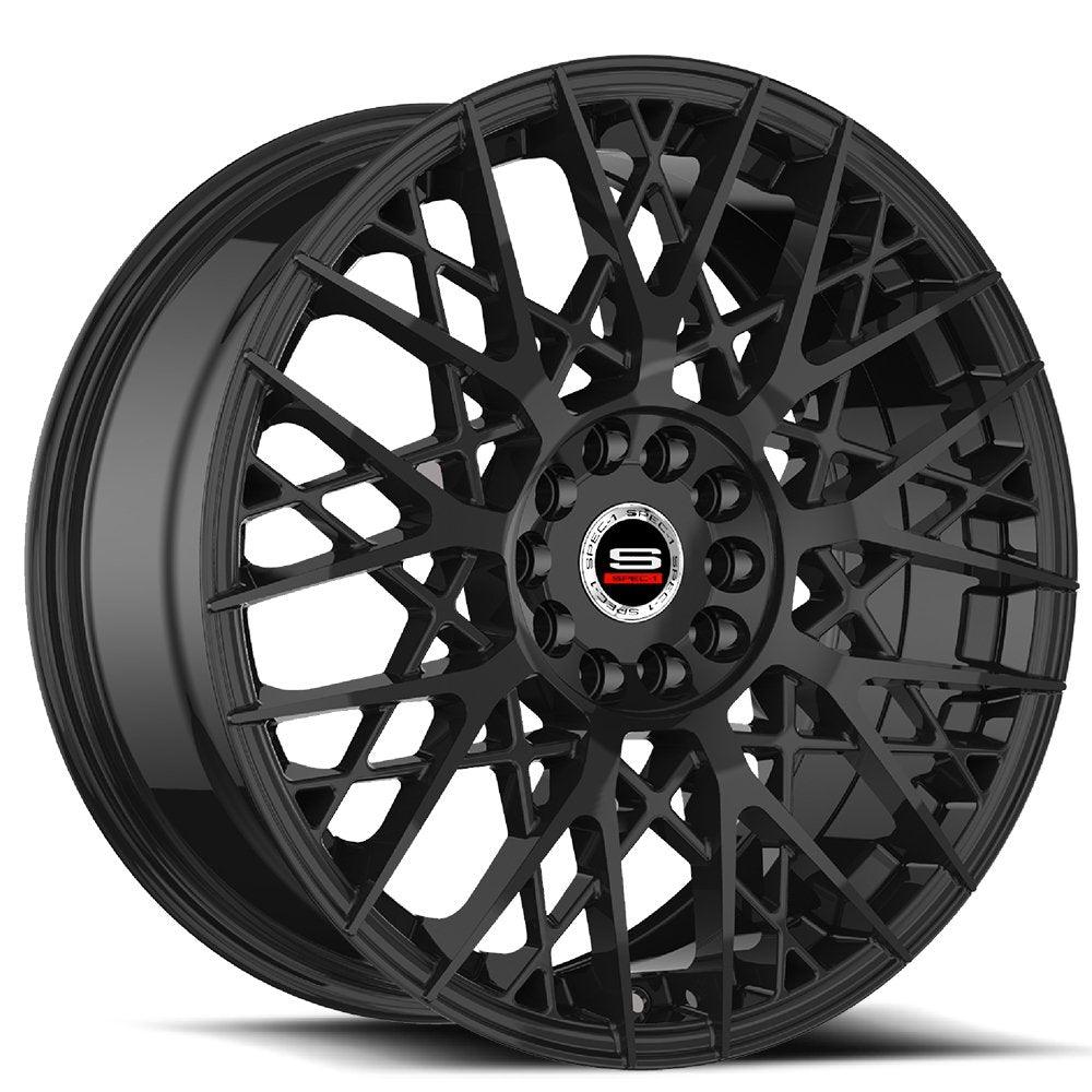 SPEC-1 SP-53 17X7.5 42 5X112/5X114.3 GLOSS BLACK
