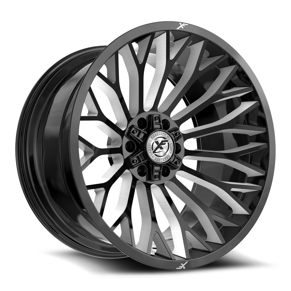 XF Off-Road XF-237 26x14 -76 6x135/6x139.7 Gloss Black & Milled XF-237261461351397-76GBM