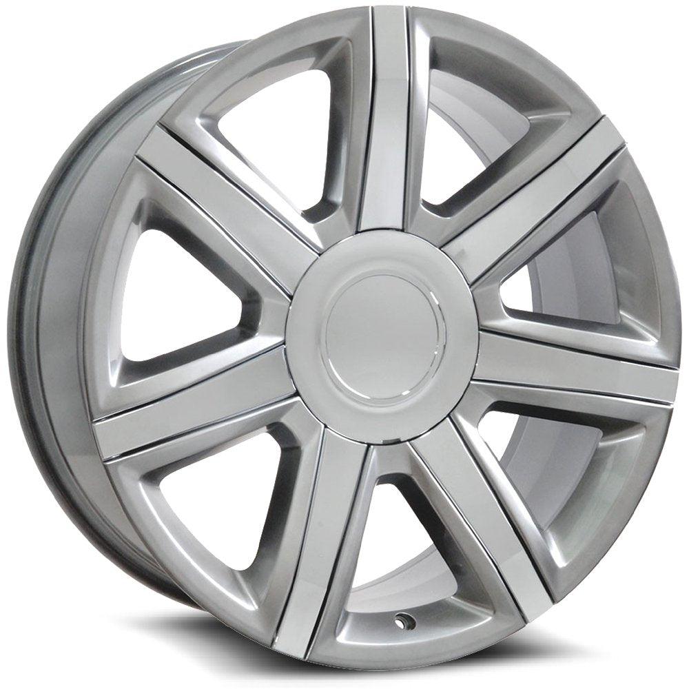 O.E. REVOLUTION D-05 22X9 31 6X139.7 FULL SILVER
