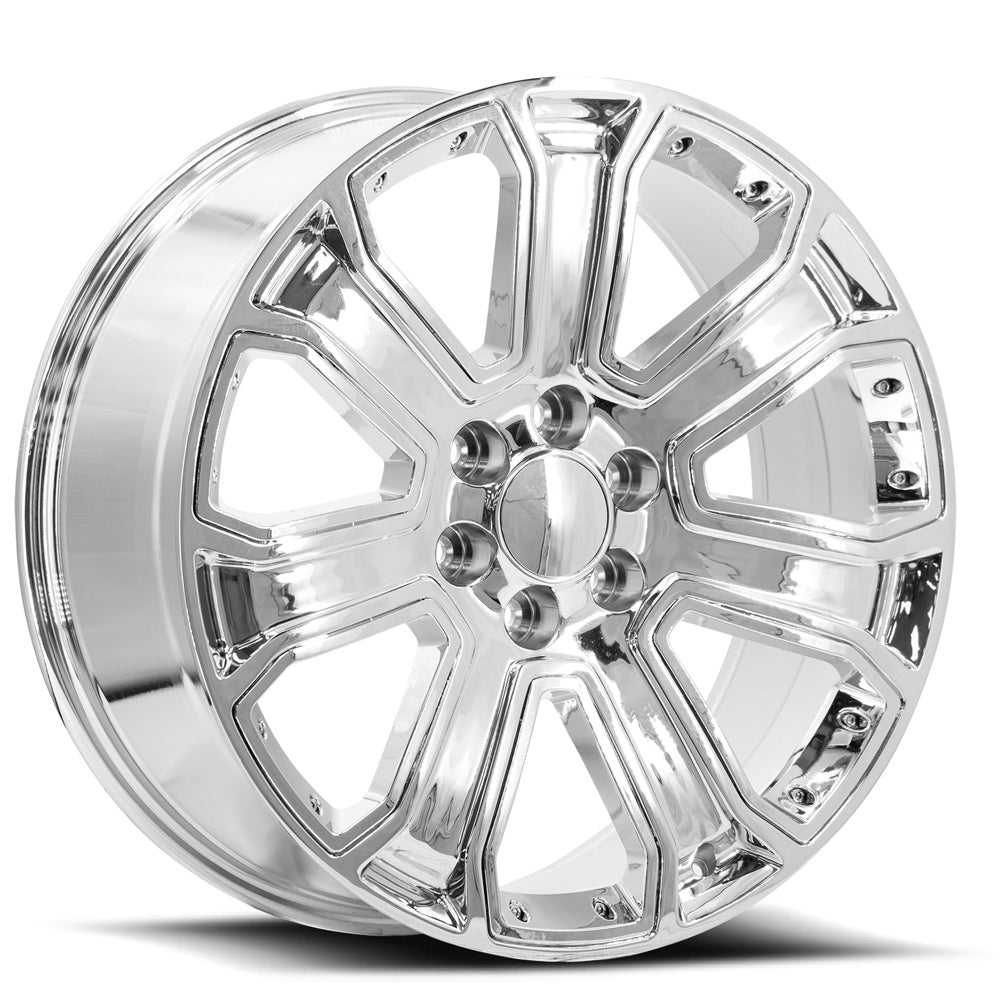 O.E. REVOLUTION G-06 22X9 31 6X139.7 CHROME