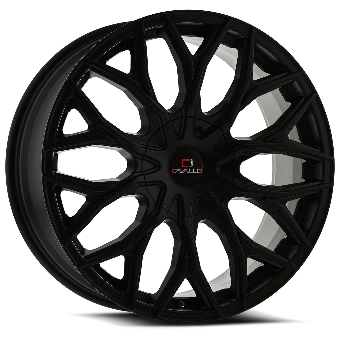 CAVALLO CLV-37 20X8.5 15 6X135/6X139.7 SATIN BLACK