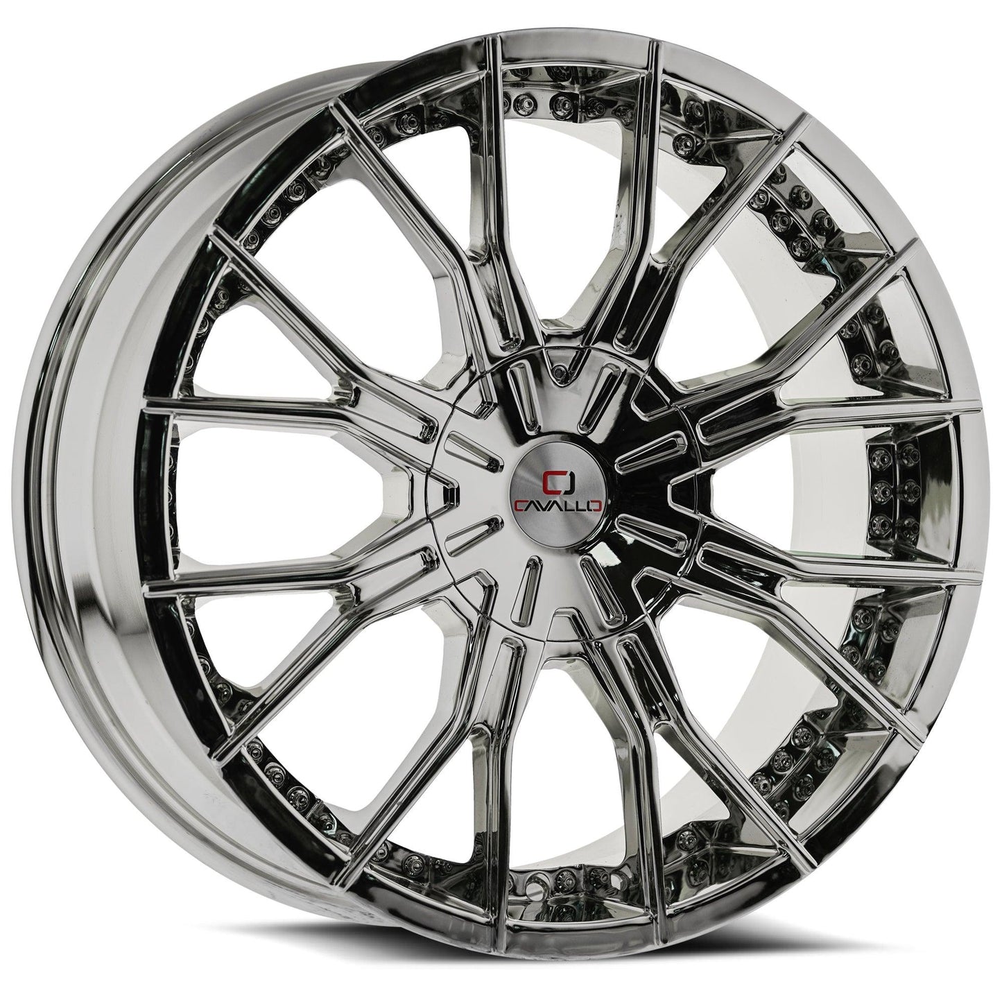 CAVALLO CLV-36 22X8.5 38 5X112/5X114.3 CHROME