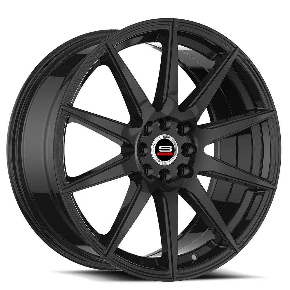 SPEC-1 SP-51 18X8 38 5X110/5X114.3 GLOSS BLACK