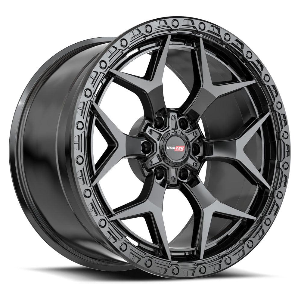 VORTEK VRT-603 17X9 12 6X135/6X139.7 SATIN BLACK