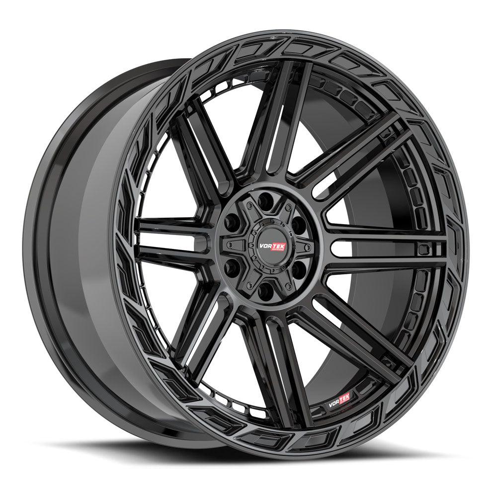 VORTEK VRP-501 24X11 -24 6X135/6X139.7 GLOSS BLACK