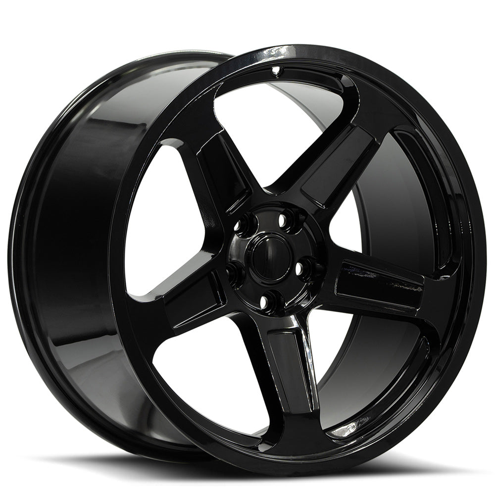 O.E. REVOLUTION D-12 20X10.5 25 5X115 GLOSS BLACK